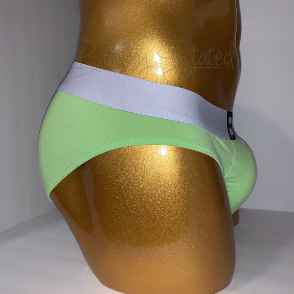 BOX Menswear Classic Green Briefs